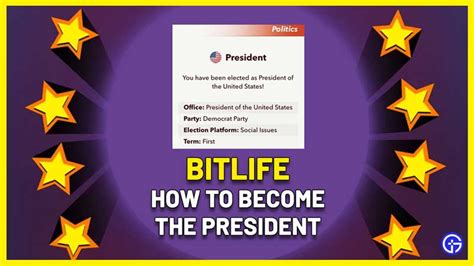 BitLife – How to Become President or Prime Minister.